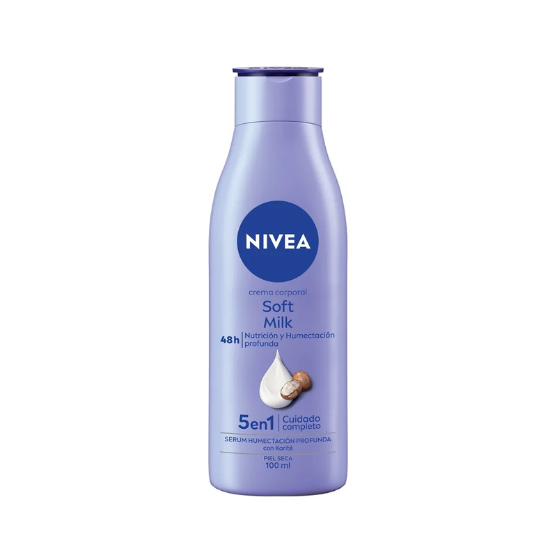 NIVEA SOFT MILK PIEL SECA X 100 ML