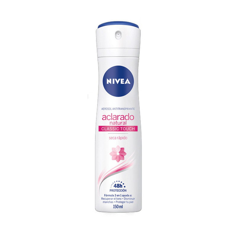 NIVEA DESODORANTE SPRAY ACLARADO NATURAL 150ML