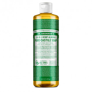 DR. BRONNER'S ALMENDRAS JABÓN LÍQUIDO PURO DE CASTILLA 16 OZ