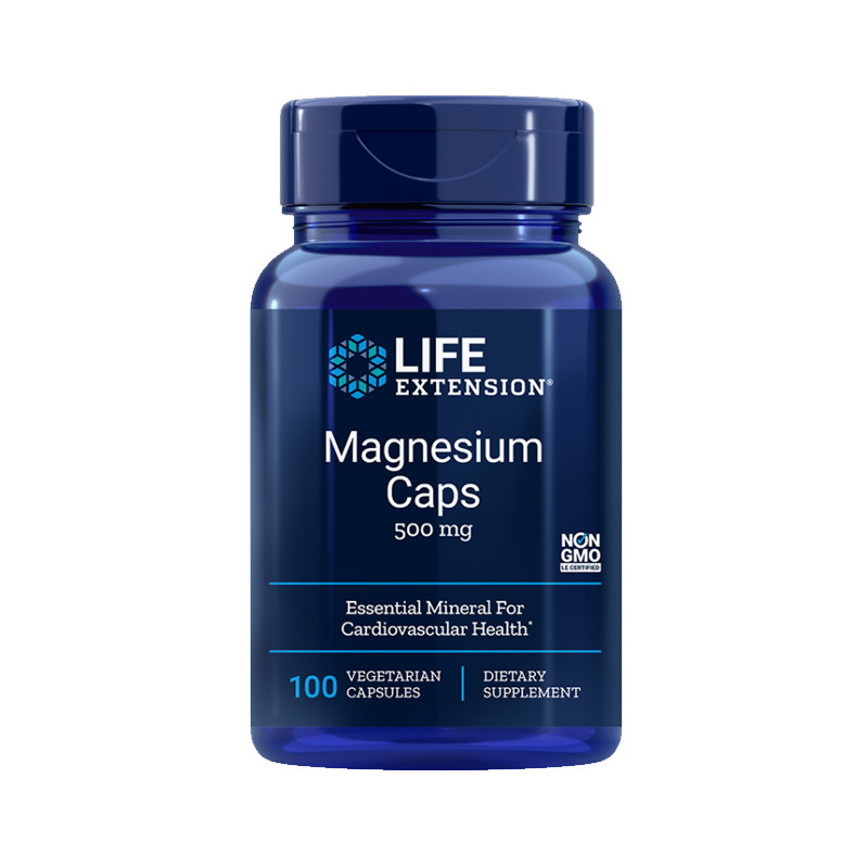 LIFE EXTENSION MAGNESIUM 500 MG X 100 CAPSULES