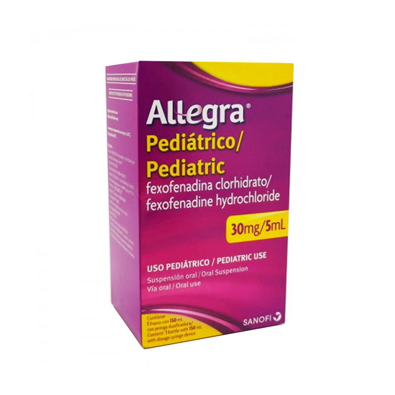 ALLEGRA PEDIATRICO JARABE 30MG / 5ML