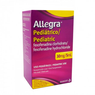 ALLEGRA PEDIATRICO JARABE 30MG / 5ML