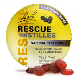 NELSON BACH RESCUE 35 PASTILLE BLACK CURRANT STRESS REDUCTION