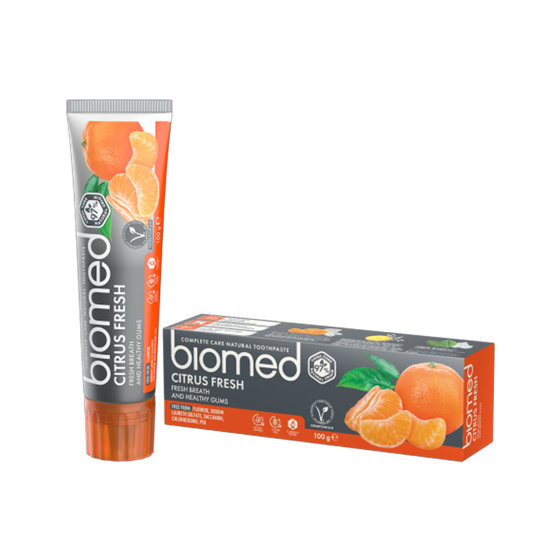 BIOMED PASTA DENTAL CITRUS FRESH 100 GRAMOS