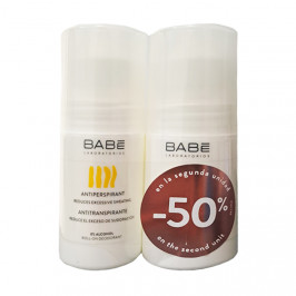 BABÉ DESODORANTE ROLL ON ANTITRANSPIRANTE 50ML DUO PACK