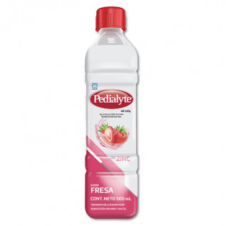 PEDIALYTE 60 SABOR FRESA X 500 ML