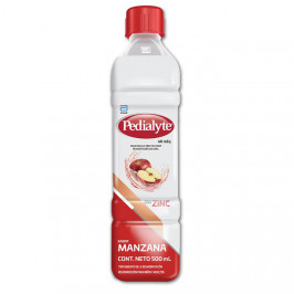 PEDIALYTE 60 SABOR MANZANA 500ML