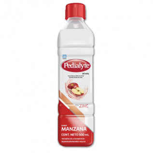 PEDIALYTE 60 SABOR MANZANA 500ML