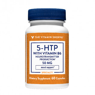 THE VITAMIN SHOPPE 5-HTP WITH B6 50MG 60 CAPS EA