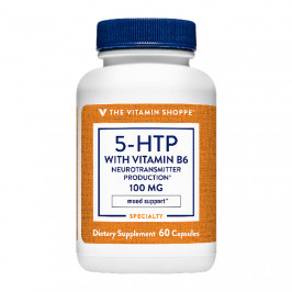 THE VITAMIN SHOPPE 5-HTP WITH B6 100MG 60 CAPS EA