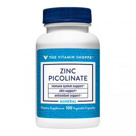 THE VITAMIN SHOPPE ZINC PICOLINATE 100 CAPS