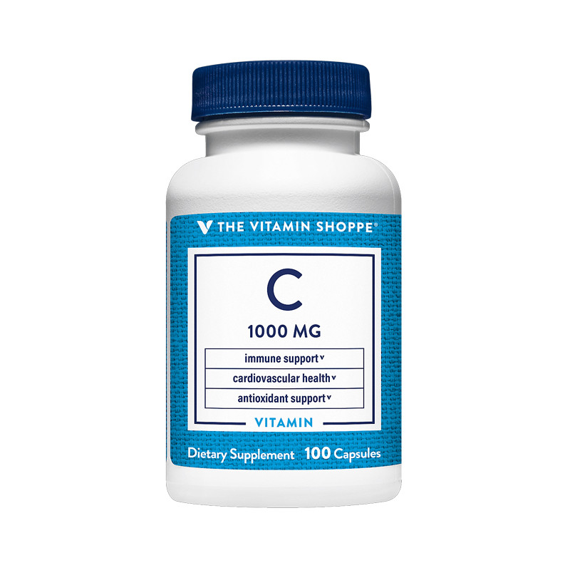 THE VITAMIN SHOPPE VITAMINA C 1000MG 100 CAPS EA