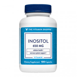 THE VITAMIN SHOPPE INOSITOL 100 CAPS EA