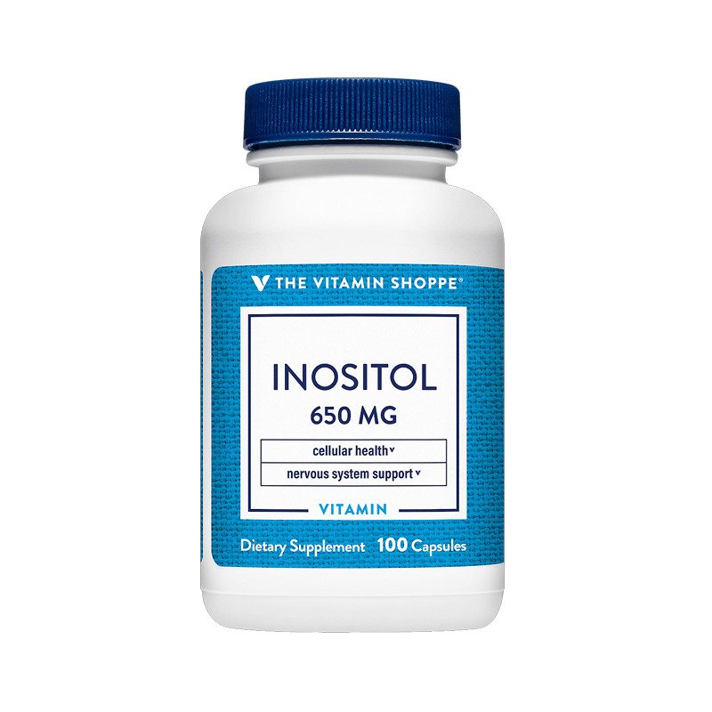 THE VITAMIN SHOPPE INOSITOL 100 CAPS EA