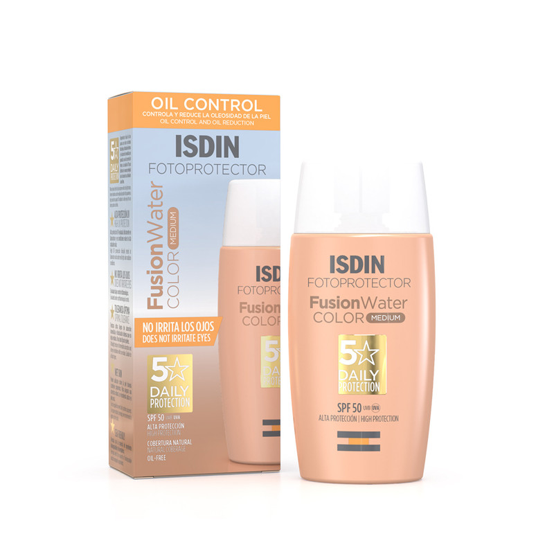 ISDIN FOTOPROTECTOR FUSION WATER 50+ COLOR X 50ML