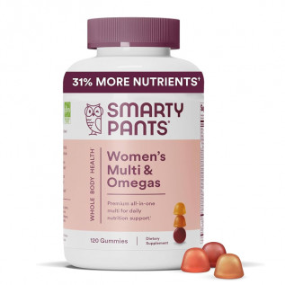 SMARTY PANTS WOMEN'S MULTI & OMEGAS X 120 GUMMIES