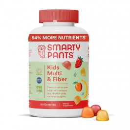 SMARTY PANTS KIDS FIBER & MULTIVITAMIN (120 GUMMIES)