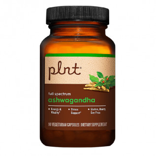 PLNT ORGANIC ASHWAGANDHA 90 CAPS