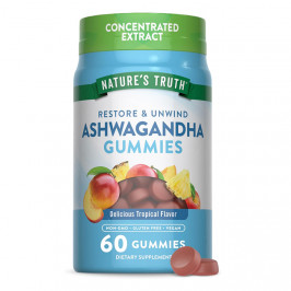 NATURE'S TRUTH ASHWAGANDHA 60 GUMMIES