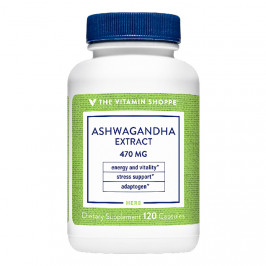 THE VITAMIN SHOPPE ASHWAGANDHA EXTRACT 470 MG (120 CAP)