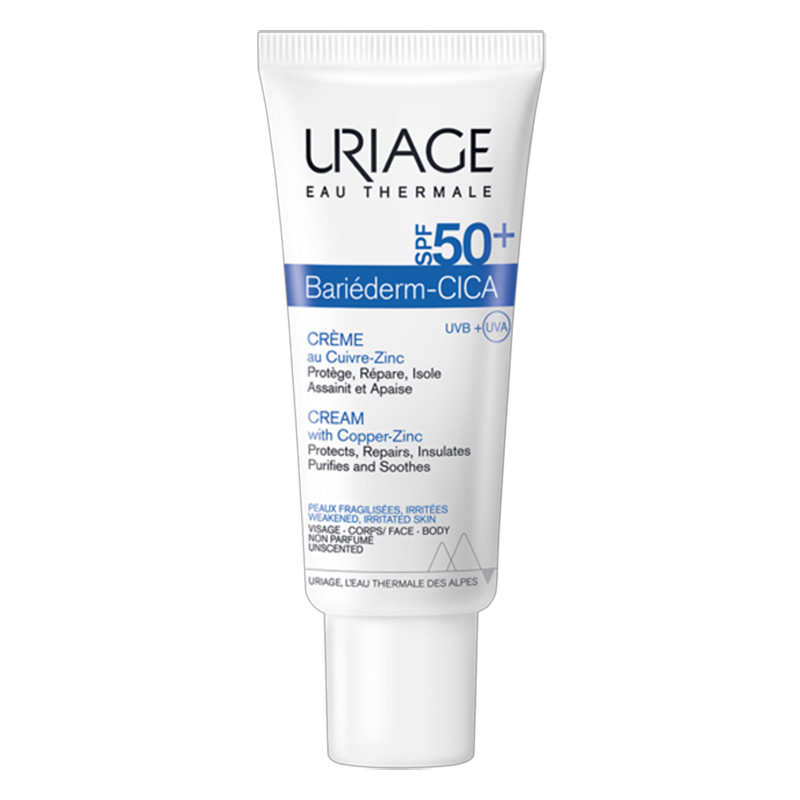 URIAGE BARIÉDERM-CICA SPF 50+ CREMA 40 ML