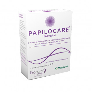 PAPILOCARE GEL VAGINAL 7 CÁNULAS X 5 ML