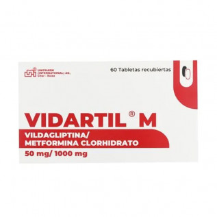 DIABEGLIC M 50/500 mg X 60 tab