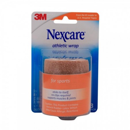 3M NEXCARE ATHLETIC WRAP FOR SPORTS TAN