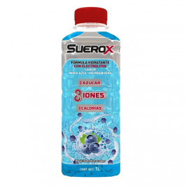 SUEROX SABOR MORA AZUL - HIERBABUENA 630 ML