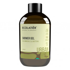 ECOLATIER SHOWER GEL SEA MINERALS & MATCHA 600 ML