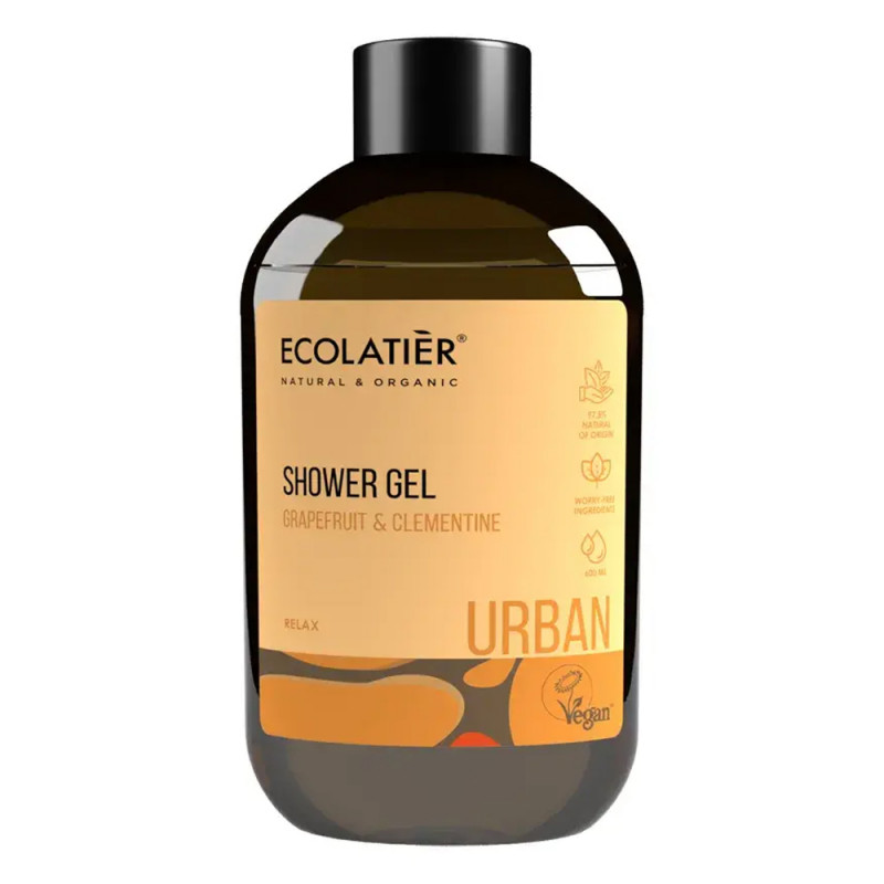 ECOLATIER SHOWER GEL GRAPEFRUIT & CLEMENTINE 600 ML