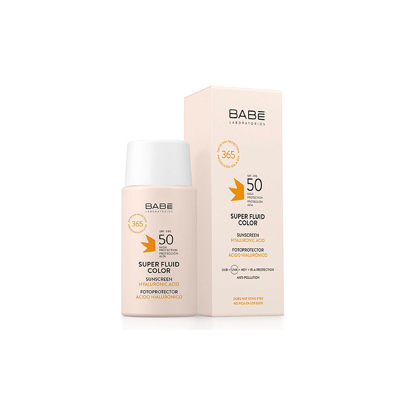 BABÉ FOTOPROTECTOR FACIAL SUPER FLUID COLOR SPF50 X 50 ML