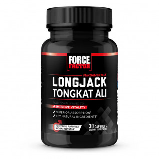 FORCE FACTOR LONGJACK TONGKAT ALI 30 CAPSULAS