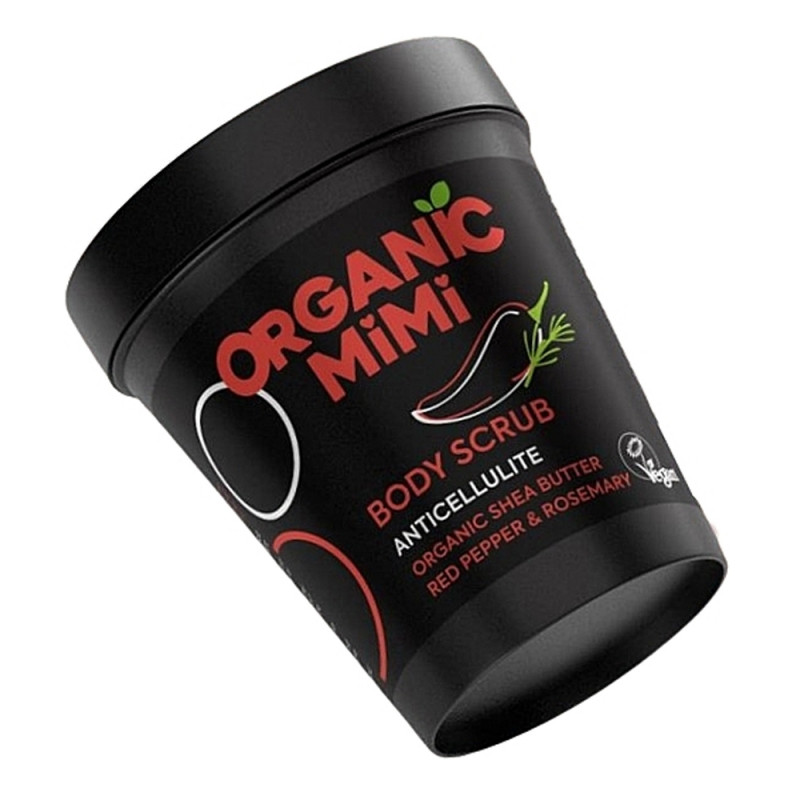 ORGANIC MIMI BODY SCRUB ANTICELLULITE RED PEPPER 250 GR