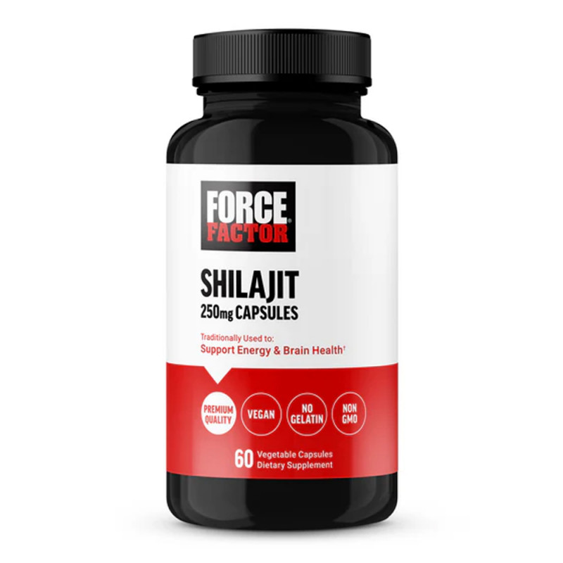 FORCE FACTOR SHILAJIT 250mg X 60 CAPSULAS