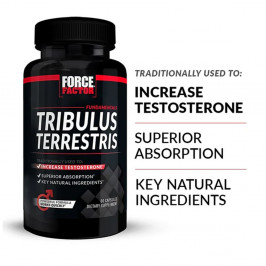 FORCE FACTOR TRIBULUS TERRESTRIS X 60 CAPSULAS