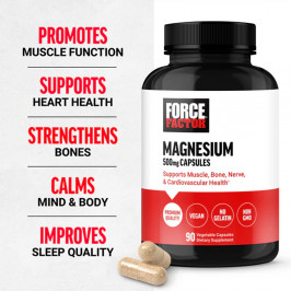 FORCE FACTOR MAGNESIUM 90 CAPSULES