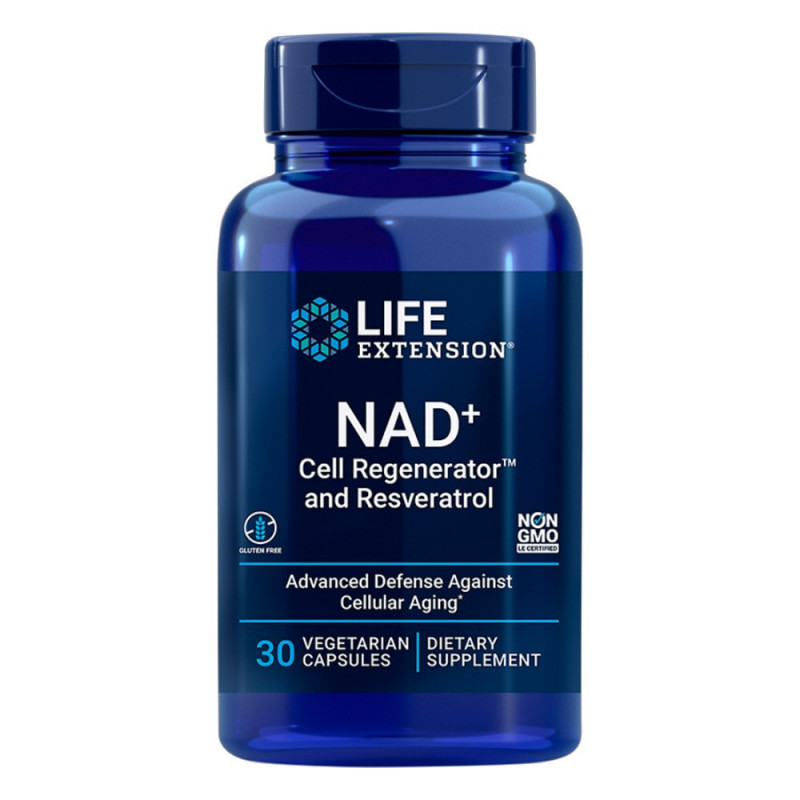LIFE EXTENSION NAD+ CELL REGENERATOR RESVERATROL (30 VEG CAP) LIFE EXTENSION NAD+ CELL REGENERATOR RESVERATROL (30 VEG CAP)