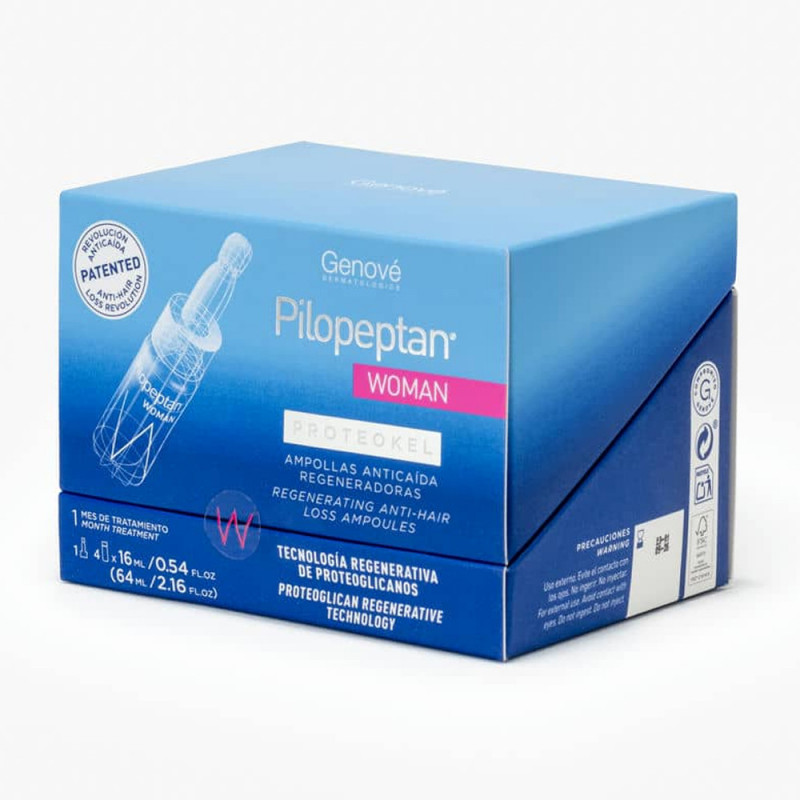 PILOPEPTAN WOMAN AMPOLLAS ANTICAIDAS 4 X 16 ML PILOPEPTAN WOMAN AMPOLLAS ANTICAIDAS 4 X 16 ML