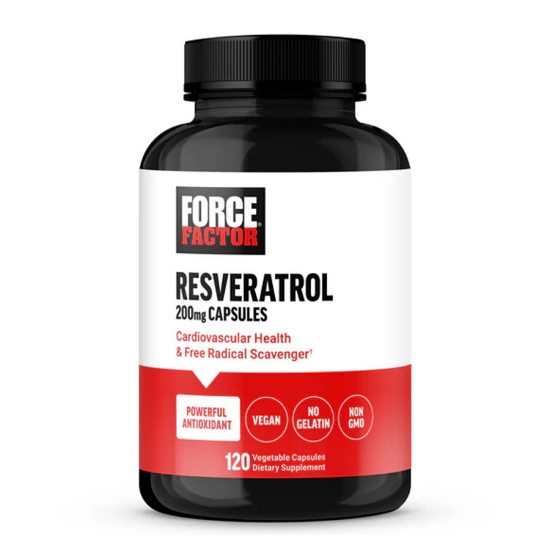 FORCE FACTOR RESVERATROL X 120 CAPSULES FORCE FACTOR RESVERATROL X 120 CAPSULES