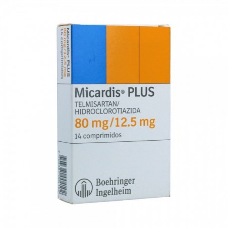 MICARDIS PLUS 80/12.5 MG X 14 TABLETAS (por unidad)