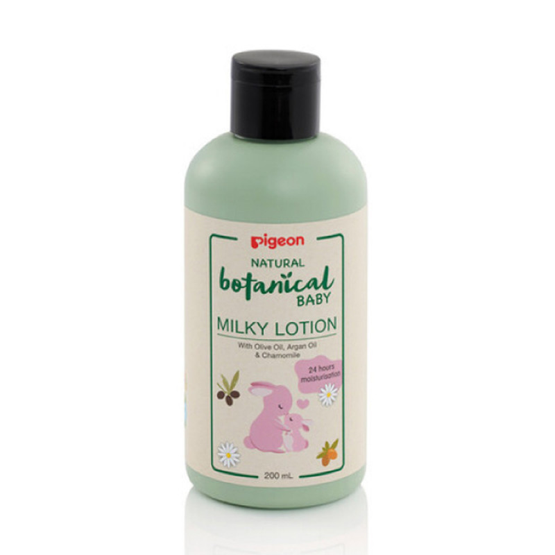 PIGEON NATURAL BOTANICAL BABY MILK LOTION 200 ML
