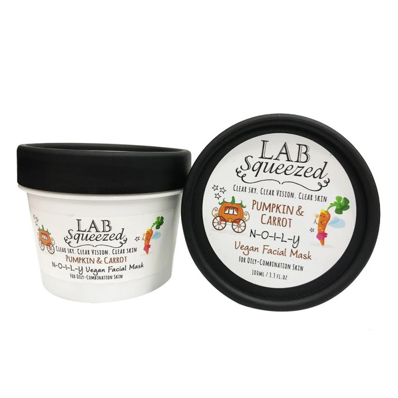 LAB SQUEEZED PUMPKIN & CARROT NOILY VEGAN FACIAL MASK 100 ML