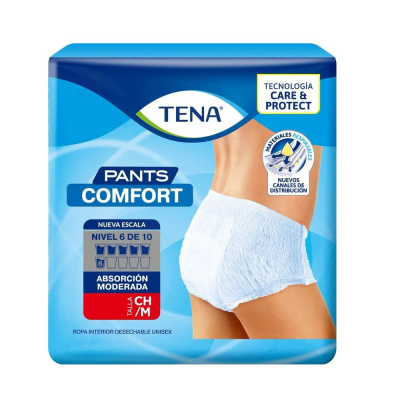 TENA PANTS COMFORT TALLA M X 20