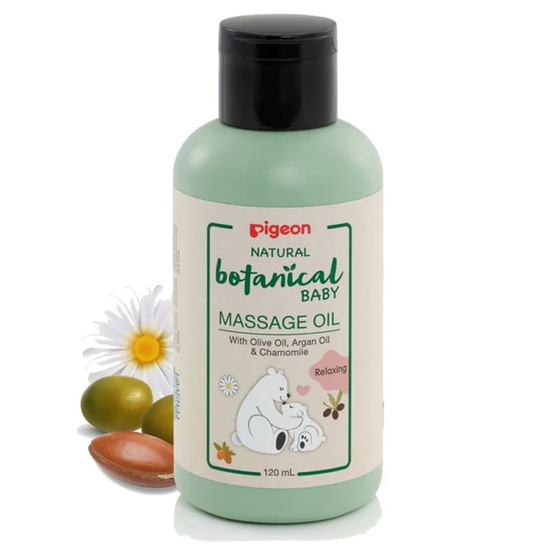 PIGEON NATURAL BOTANICAL MASSAGE OIL 120 ML PIGEON NATURAL BOTANICAL MASSAGE OIL 120 ML