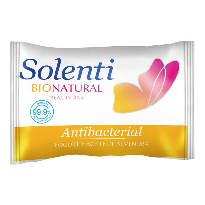 SOLENTI JABON EN BARRA ANTIBACTERIAL 100 GR