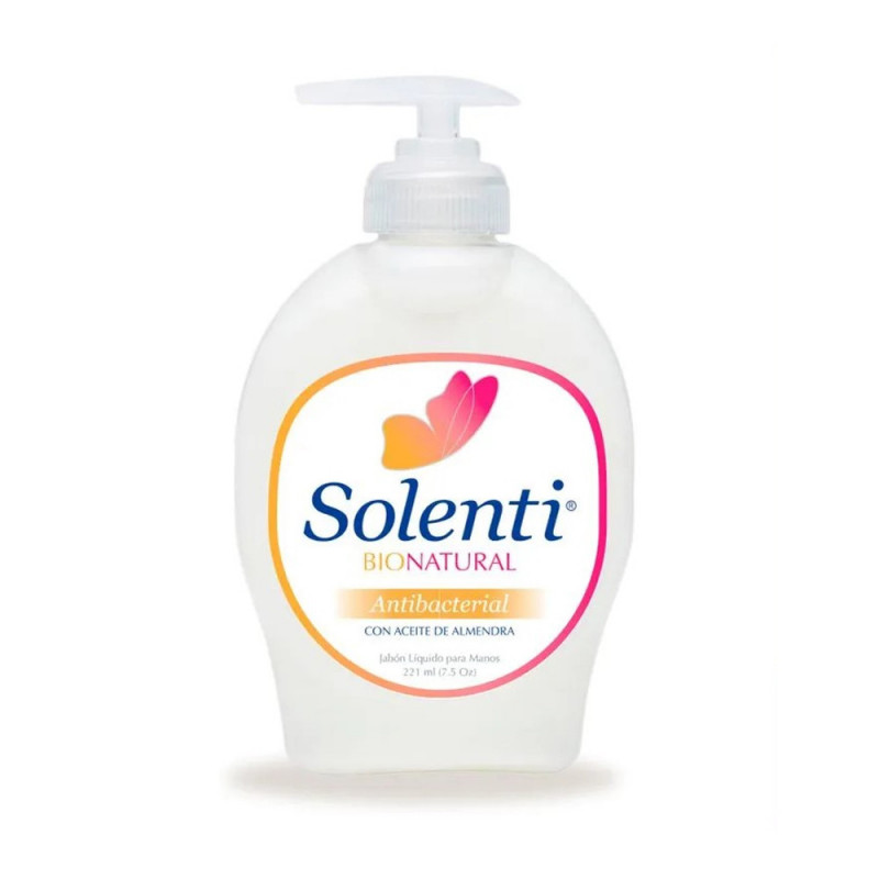 SOLENTI JABON LIQUIDO ANTIBACTERIAL 221 ML