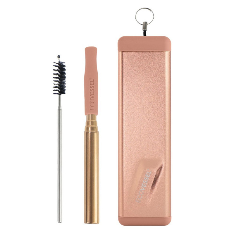 ECO VESSEL QUICKSTRAW ROSE GOLD ECO VESSEL QUICKSTRAW ROSE GOLD