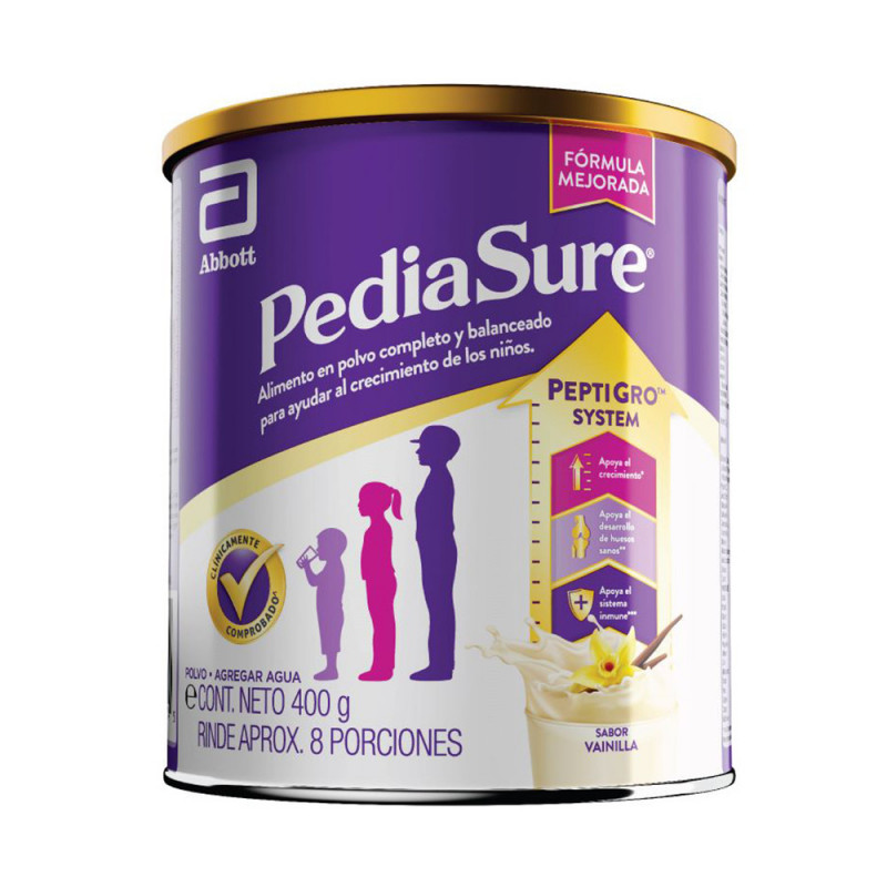 PEDIASURE VAINILLA 400 GRS PEPTIGRO PEDIASURE VAINILLA 400 GRS PEPTIGRO