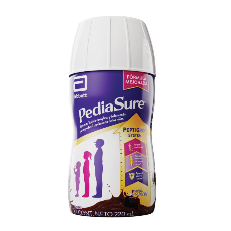 PEDIASURE CHOCOLATE 220ML PEPTIGRO PEDIASURE CHOCOLATE 220ML PEPTIGRO